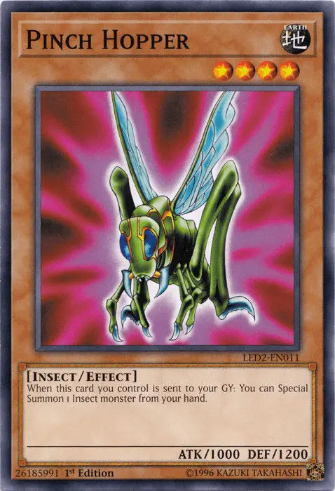 Pinch Hopper [LED2-EN011] Common - Doe's Cards