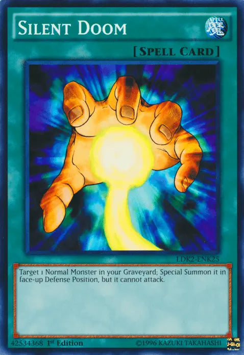Silent Doom [LDK2-ENK25] Common - Doe's Cards