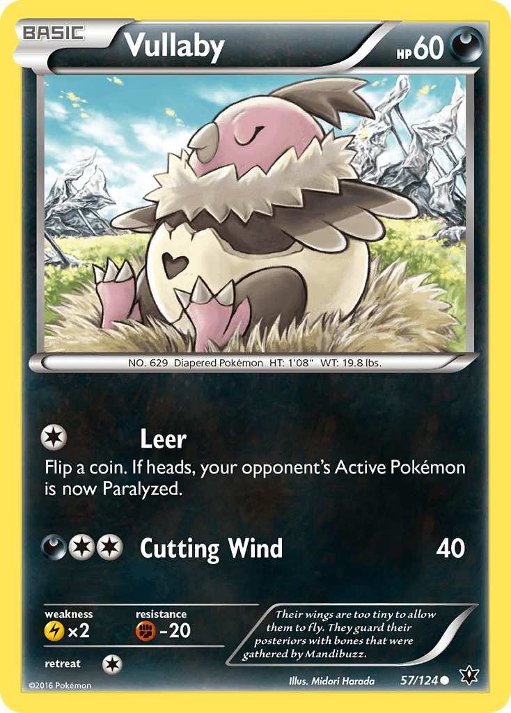 Vullaby (57/124) [XY: Fates Collide] - Doe's Cards