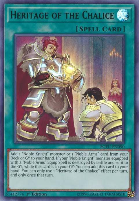 Heritage of the Chalice [SOFU-EN090] Ultra Rare - Doe's Cards
