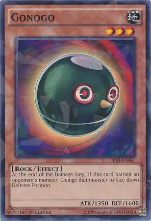 Gonogo [BP03-EN047] Shatterfoil Rare - Doe's Cards