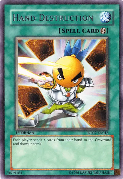 Hand Destruction [DP07-EN018] Rare - Doe's Cards