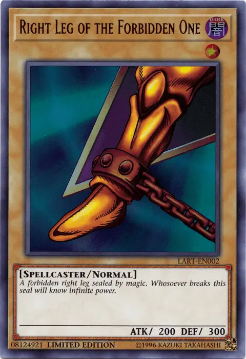 Right Leg of the Forbidden One [LART-EN002] Ultra Rare - Doe's Cards