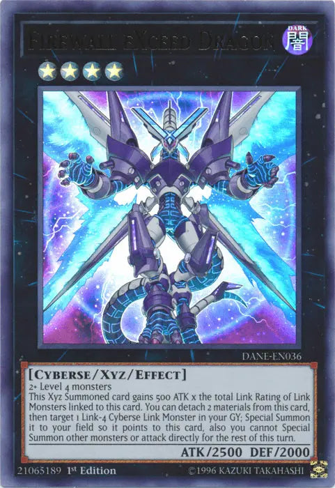 Firewall eXceed Dragon [DANE-EN036] Ultra Rare - Doe's Cards