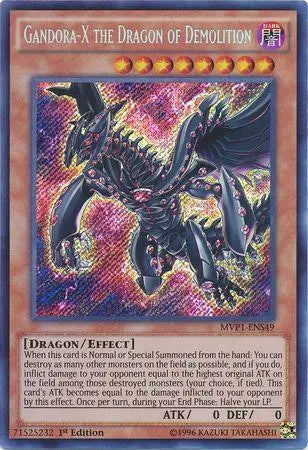 Gandora-X the Dragon of Demolition [MVP1-ENS49] Secret Rare - Doe's Cards