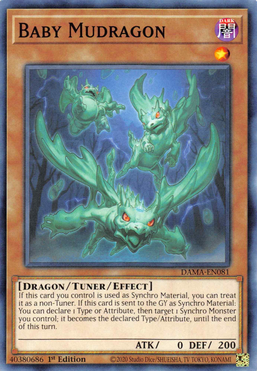 Baby Mudragon [DAMA-EN081] Common - Doe's Cards