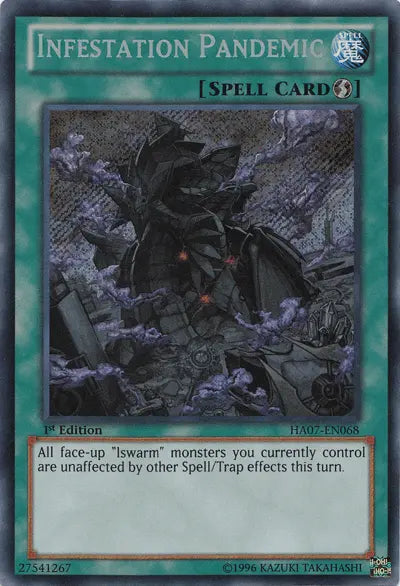 Infestation Pandemic [HA07-EN068] Secret Rare - Doe's Cards