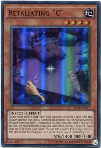 Retaliating "C" [OP04-EN007] Super Rare - Doe's Cards