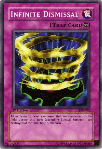 Infinite Dismissal [PSV-072] Common - Doe's Cards