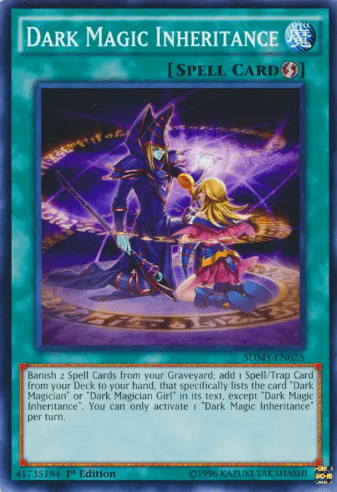 Dark Magic Inheritance [SDMY-EN025] Common - Doe's Cards