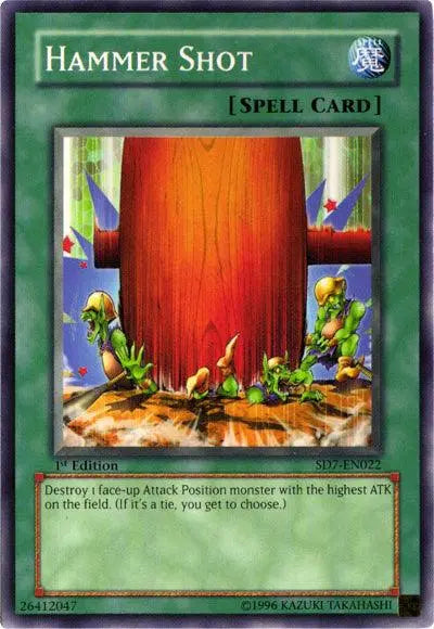 Hammer Shot [SD7-EN022] Common - Doe's Cards