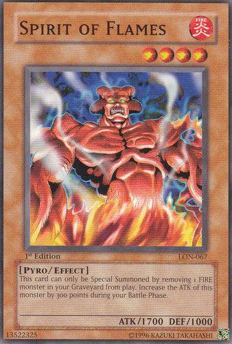 Spirit of Flames [LON-067] Common - Doe's Cards