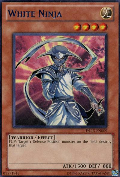 White Ninja (Blue) [DL13-EN009] Rare - Doe's Cards