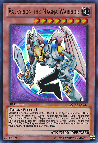 Valkyrion the Magna Warrior [LCYW-EN021] Super Rare - Doe's Cards