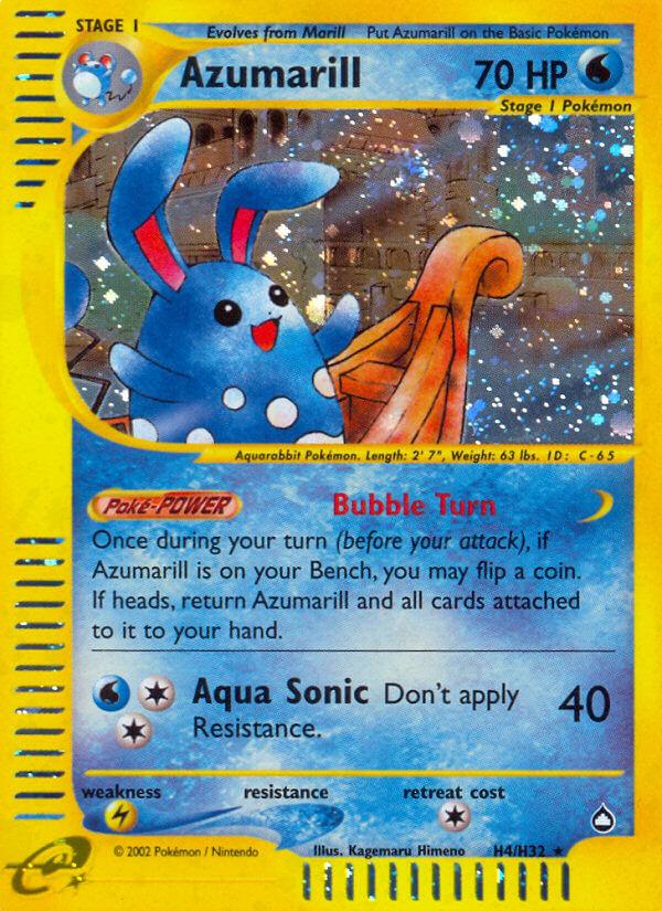 Azumarill (H4/H32) [Aquapolis] - Doe's Cards