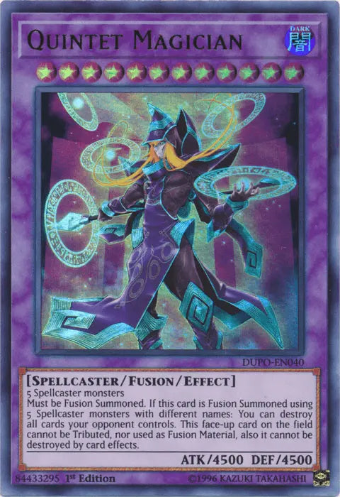 Quintet Magician [DUPO-EN040] Ultra Rare - Doe's Cards