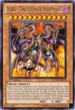 Yubel - The Ultimate Nightmare [RYMP-EN072] Rare - Doe's Cards