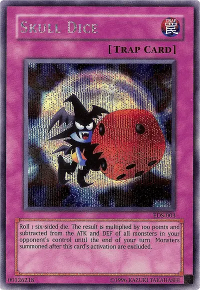 Skull Dice [EDS-003] Secret Rare - Doe's Cards
