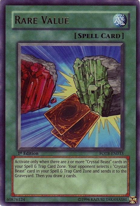 Rare Value [FOTB-EN033] Ultra Rare - Doe's Cards