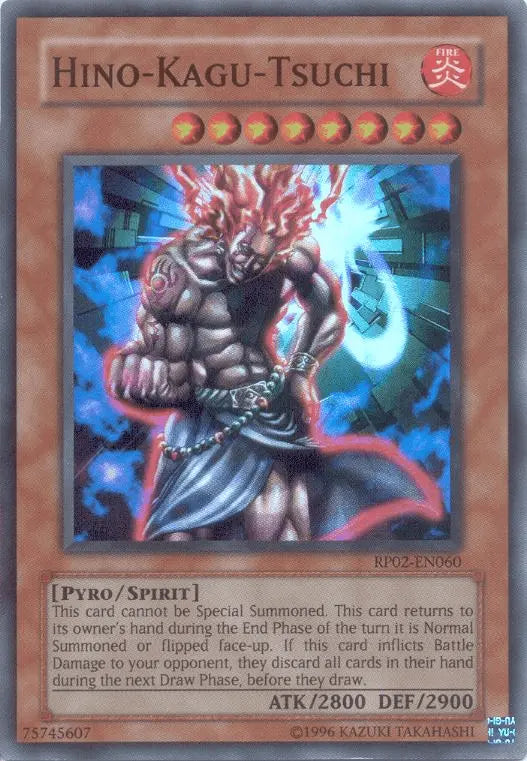 Hino-Kagu-Tsuchi [RP02-EN060] Super Rare - Doe's Cards