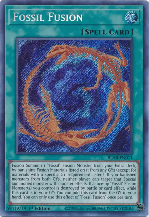 Fossil Fusion [BLAR-EN011] Secret Rare - Doe's Cards