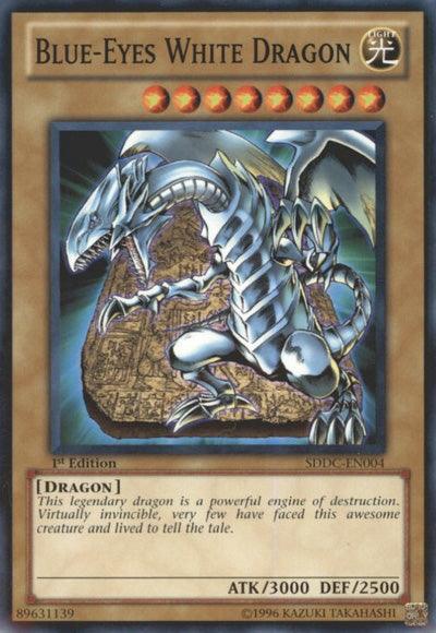 Blue-Eyes White Dragon [SDDC-EN004] Common - Doe's Cards