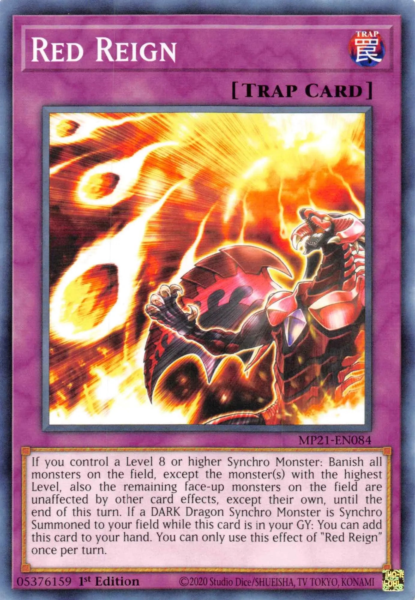 Red Reign [MP21-EN084] Common - Doe's Cards