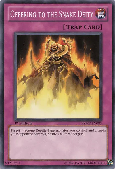 Offering to the Snake Deity [RYMP-EN085] Common - Doe's Cards