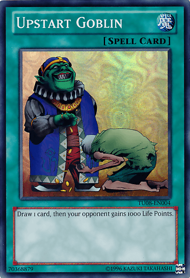 Upstart Goblin [TU08-EN004] Super Rare - Doe's Cards