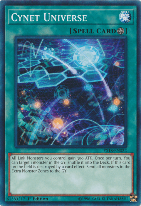 Cynet Universe [YS18-EN022] Common - Doe's Cards