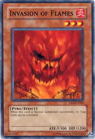 Invasion of Flames [DR3-EN084] Common - Doe's Cards