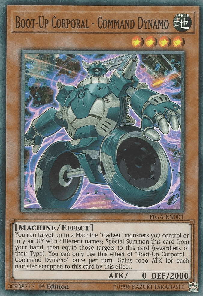 Boot-Up Corporal - Command Dynamo [FIGA-EN001] Super Rare - Doe's Cards