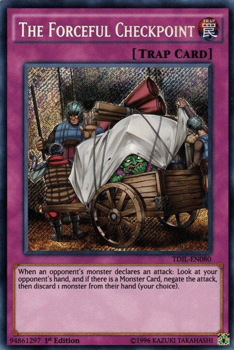 The Forceful Checkpoint [TDIL-EN080] Secret Rare - Doe's Cards