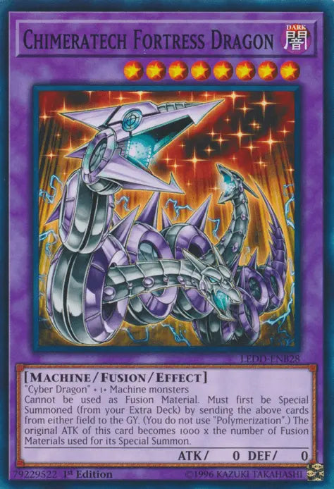 Chimeratech Fortress Dragon [LEDD-ENB28] Common - Doe's Cards