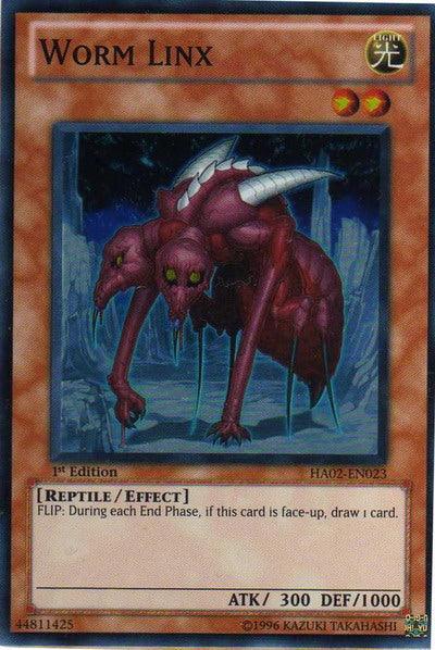 Worm Linx [HA02-EN023] Super Rare - Doe's Cards