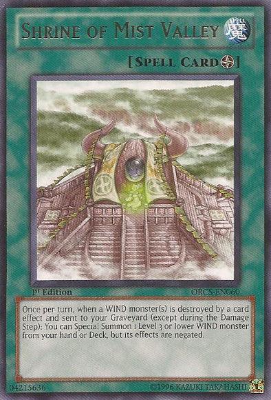 Shrine of Mist Valley [ORCS-EN060] Rare - Doe's Cards