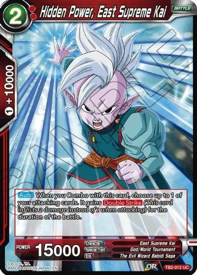 Hidden Power, East Supreme Kai (Reprint) (TB2-012) [Battle Evolution Booster] - Doe's Cards