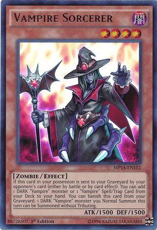 Vampire Sorcerer [MP14-EN151] Ultra Rare - Doe's Cards