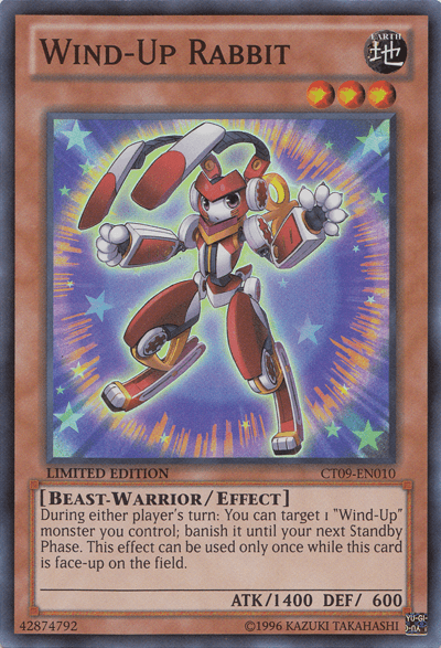 Wind-Up Rabbit [CT09-EN010] Super Rare - Doe's Cards