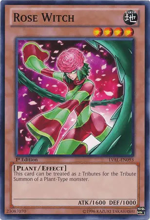 Rose Witch [LVAL-EN093] Common - Doe's Cards