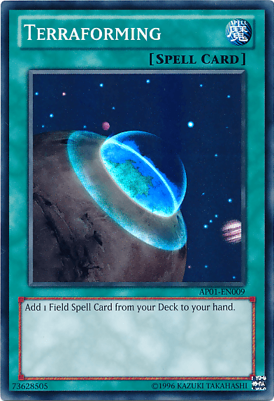 Terraforming [AP01-EN009] Super Rare - Doe's Cards