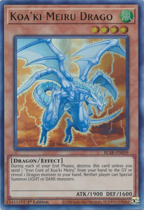 Koa'ki Meiru Drago [BLAR-EN059] Ultra Rare - Doe's Cards
