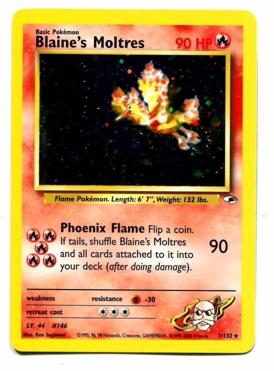 Blaine's Moltres (1/132) [Gym Heroes Unlimited] - Doe's Cards