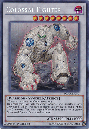 Colossal Fighter [LC5D-EN030] Secret Rare - Doe's Cards