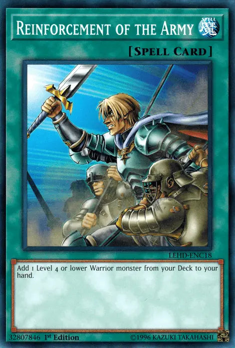 Reinforcement of the Army [LEHD-ENC18] Common - Doe's Cards