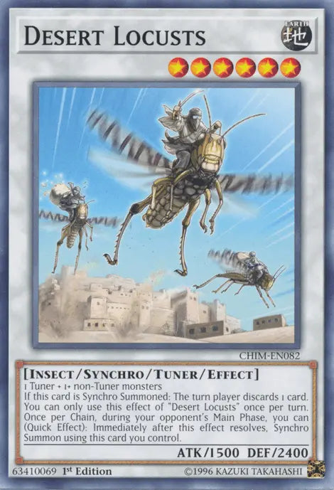 Desert Locusts [CHIM-EN082] Common - Doe's Cards