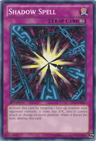 Shadow Spell [YS13-EN037] Common - Doe's Cards