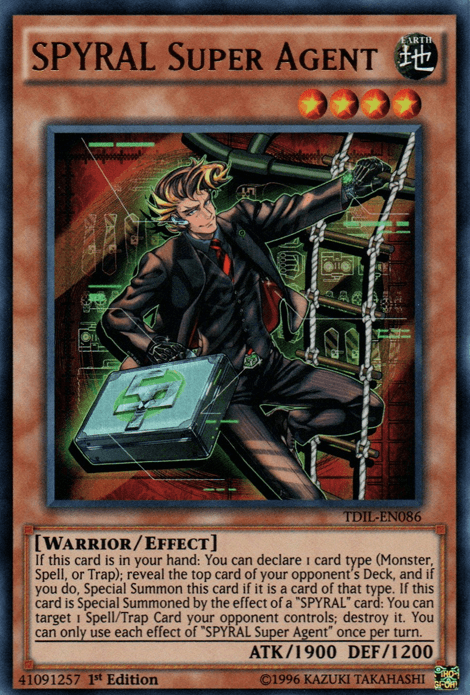 SPYRAL Super Agent [TDIL-EN086] Ultra Rare - Doe's Cards