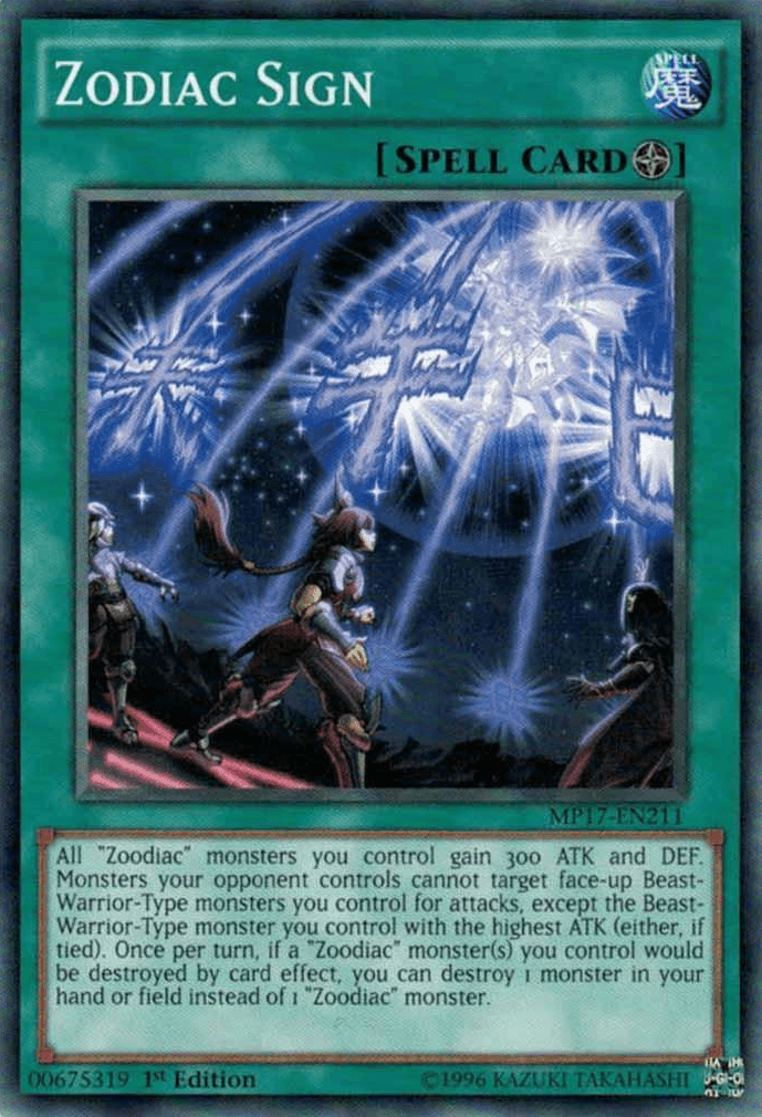 Zodiac Sign [MP17-EN211] Common - Doe's Cards