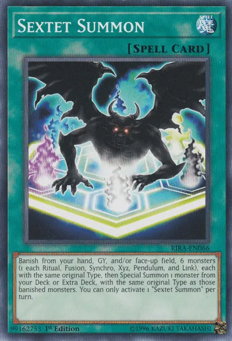 Sextet Summon [RIRA-EN066] Common - Doe's Cards